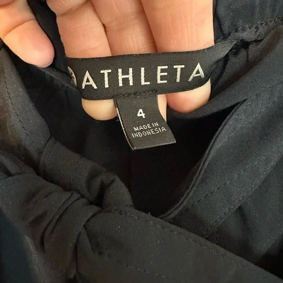 Athleta Black Skyline Skort 4 Black - Picture 7 of 9